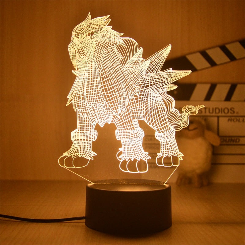 Pokemon Anime 3D LED desk lamp Action Figure 35 12cm