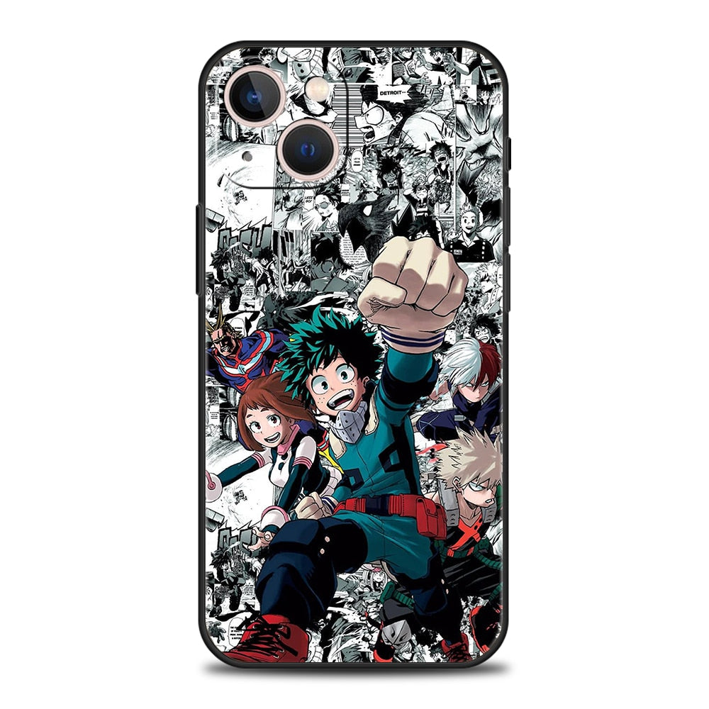 My Hero Academia Anime Case Iphone High Quality Anime Case