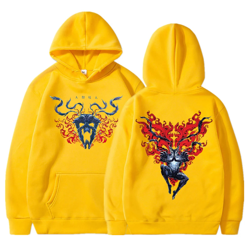 One-Punch Man Villain Hoodie Yellow