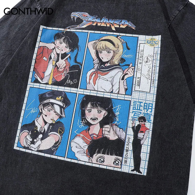 Heisei Retro Anime Vintage T-Shirt