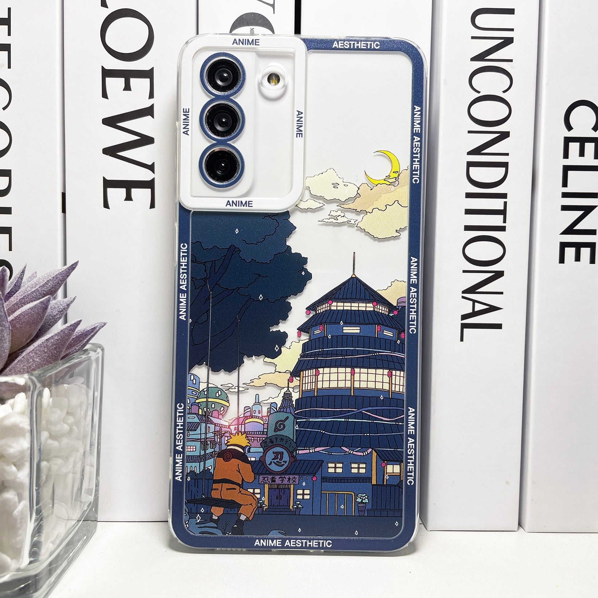 Aesthetic Anime Print Cover Samsung STYLE 2