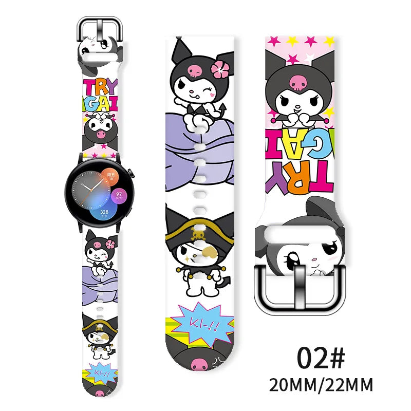 Sanrio Kuromi Strap For Samsung Huawei Style 3