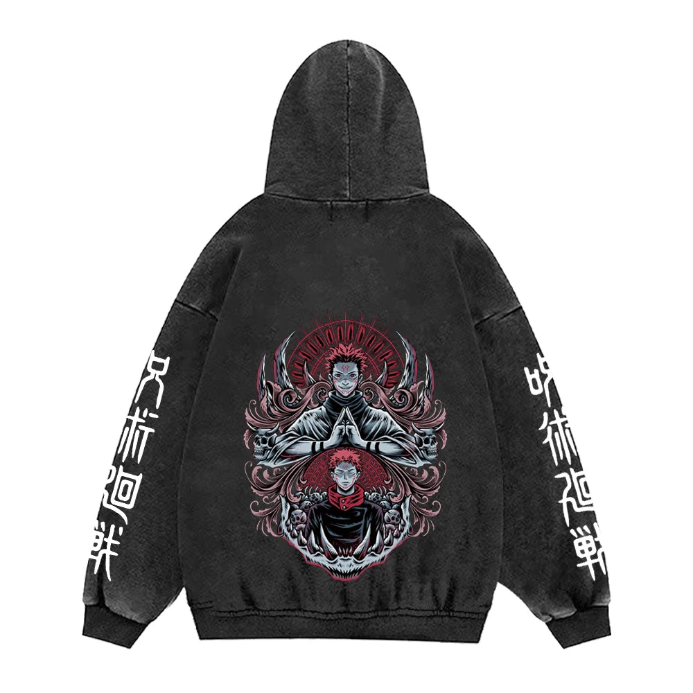 Jujutsu Kaisen Geto Suguru Vintage Hoodie Style 4