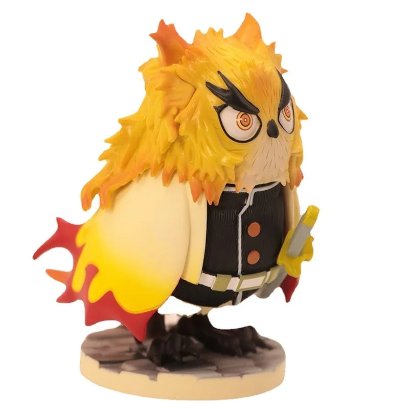 Demon Slayer Owl Rengoku Kyoujurou Anime Figure