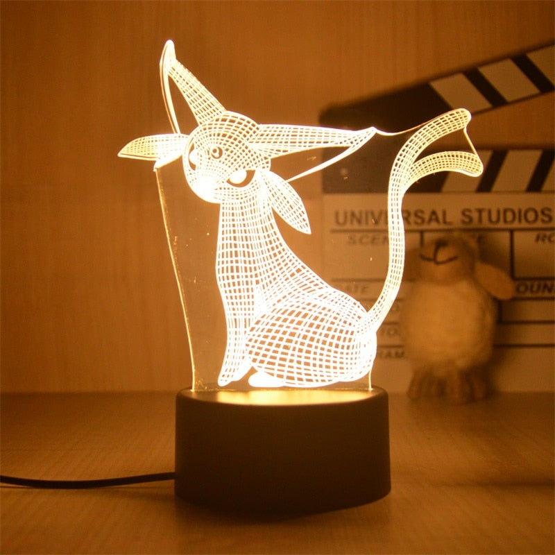 Pokemon Anime 3D LED desk lamp Action Figure 16 12cm