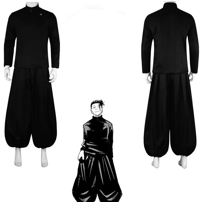 Hunter X Hunter Feitan Anime Cosplay Costume black coat men and