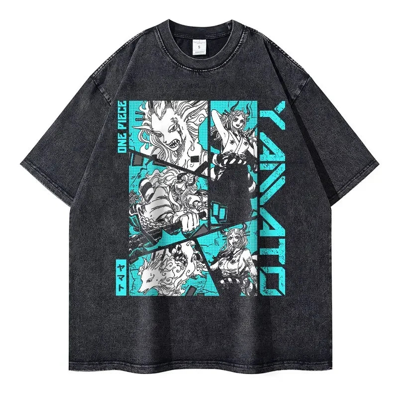 One Piece Anime Vintage T-shirt Style 1