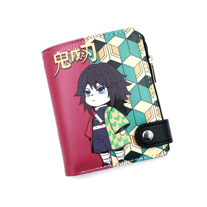 Anime Death Note Short Wallet Black Butler Ichimaru PU Leather Bifold Coin  Purse Card Wallet Money Clip - Walmart.com