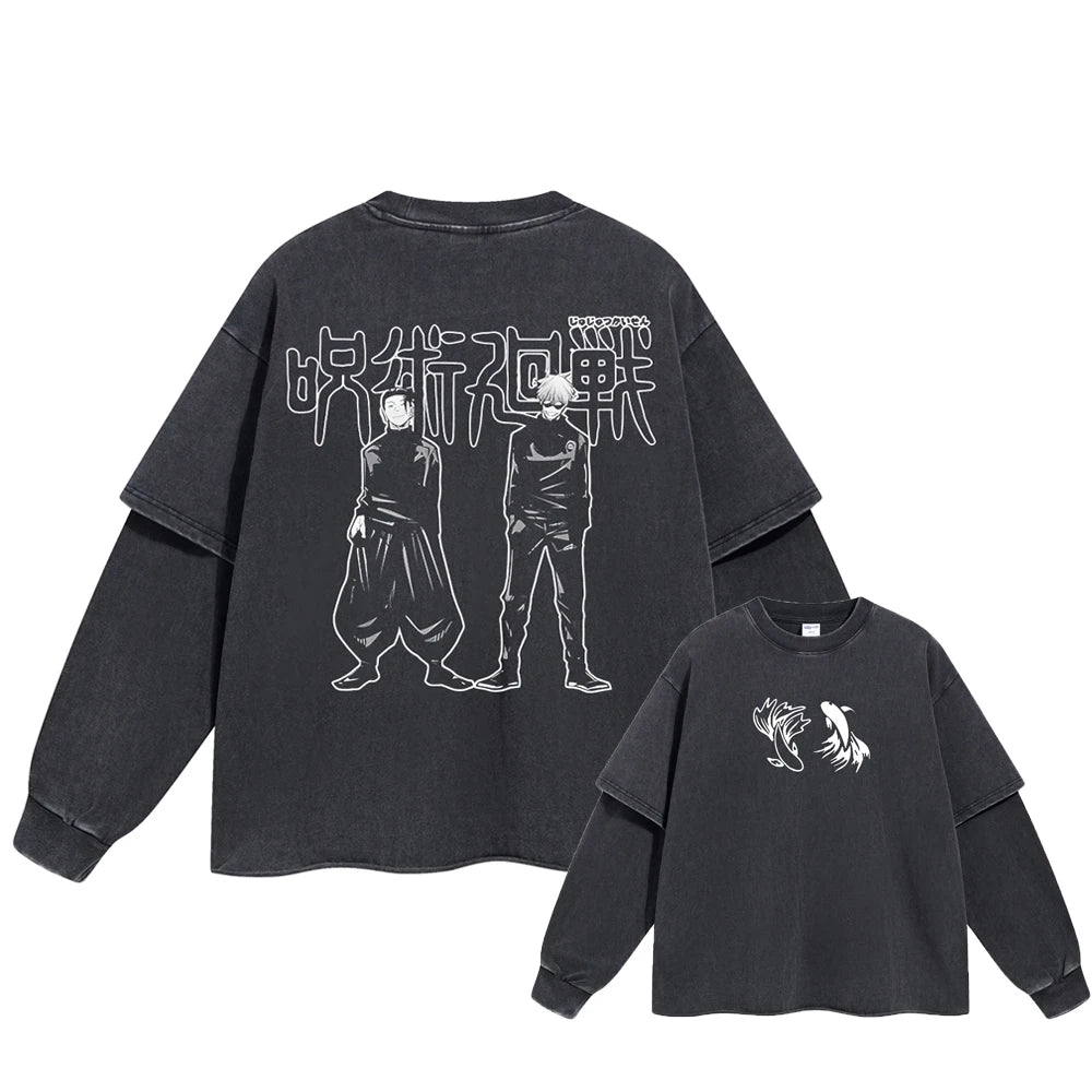 Kurapika Anime Double Layer Sweatshirt Style 7