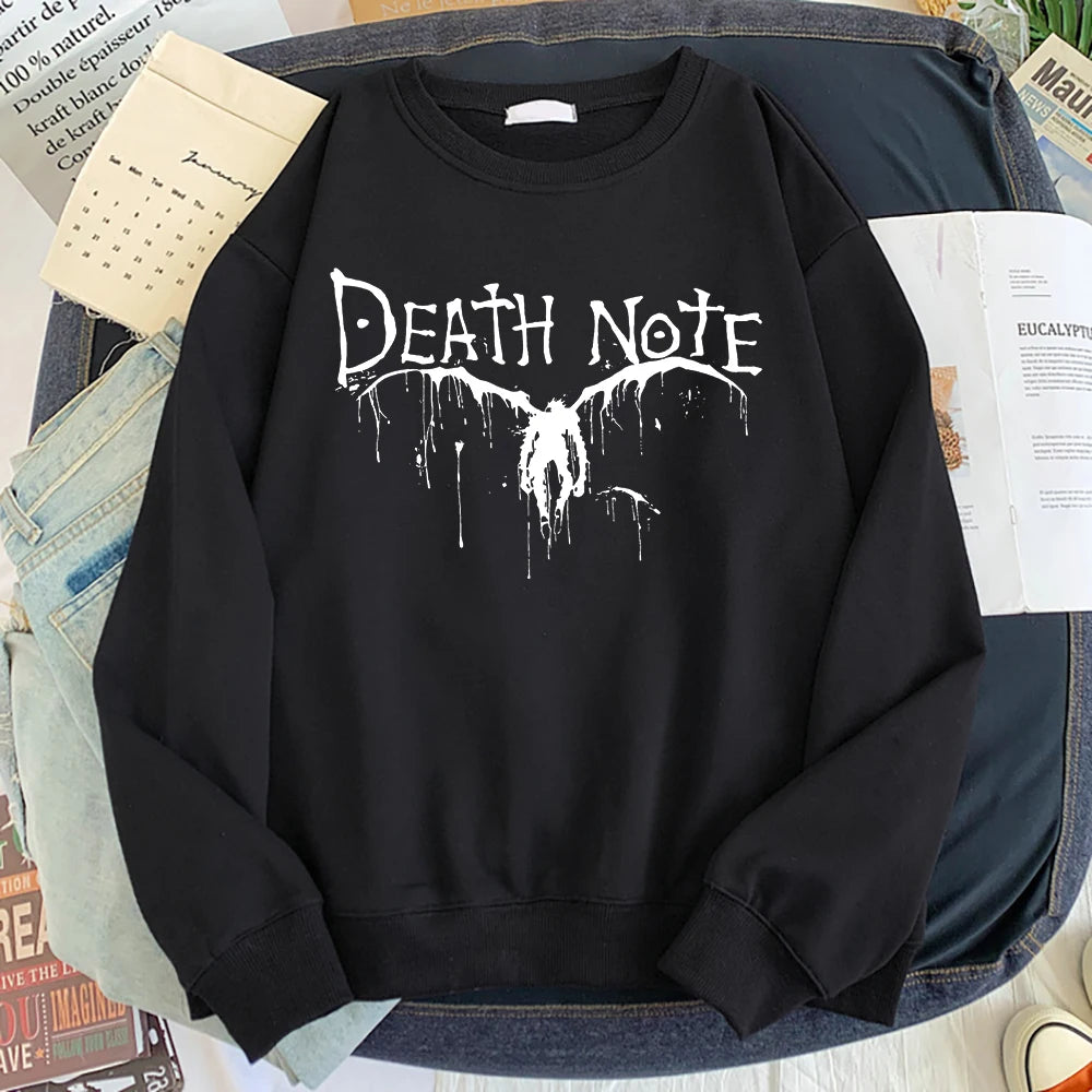 Death Note Long Sleeve Sweatshirt Black