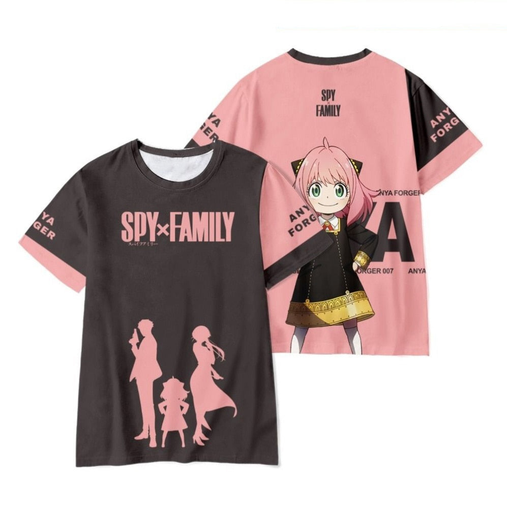 Hot Spy X Family Anime T-Shirt 2