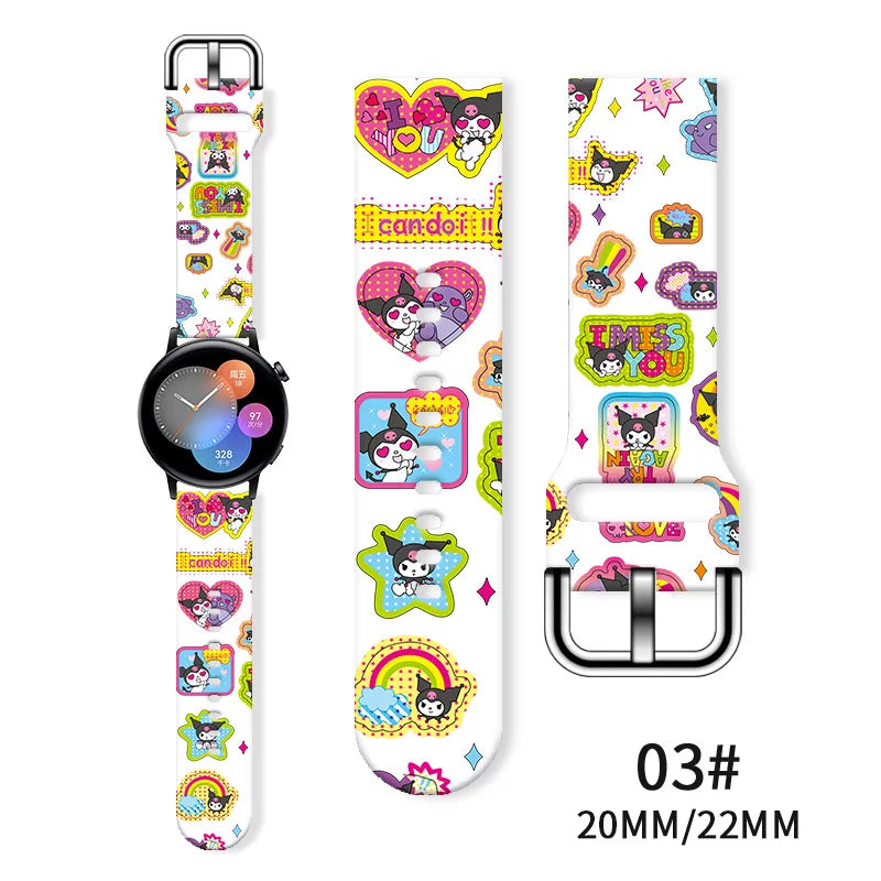 Sanrio Kuromi Strap For Samsung Huawei Style 2