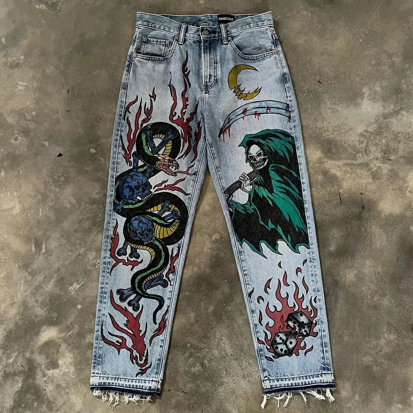 Anime Joker Denim Jeans 5