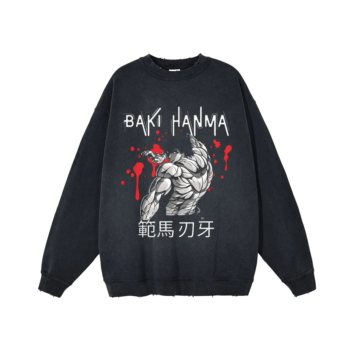 Baki Hanma Crew Neck Sweatshirt