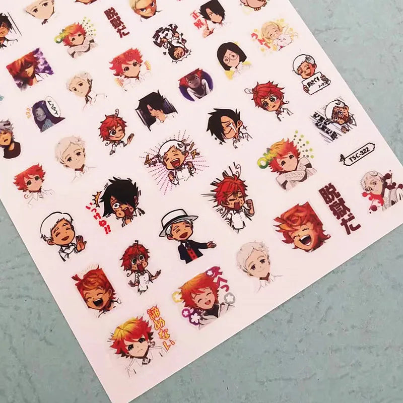 Tokyo Revengers Anime Acrylic Nails Sticker