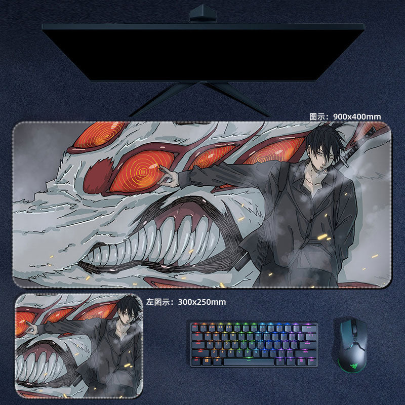 Chainsaw man Anime Large Gaming Mouse Pad 18