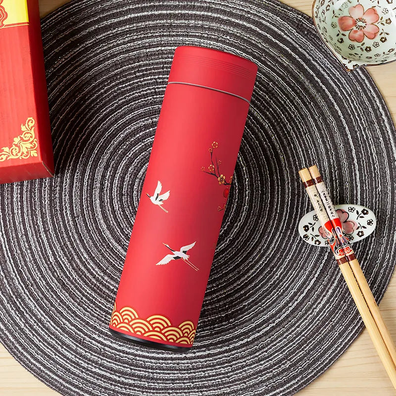 Japanese Style Anime Tumbler Cup RED 500ml
