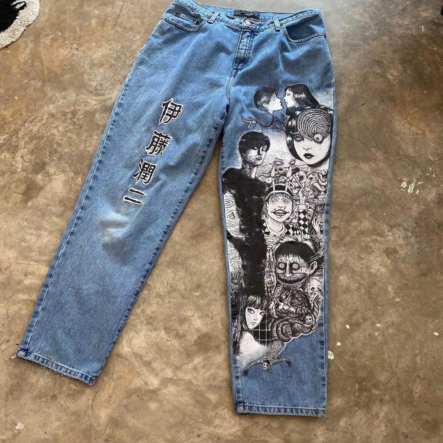 Anime Joker Denim Jeans 2