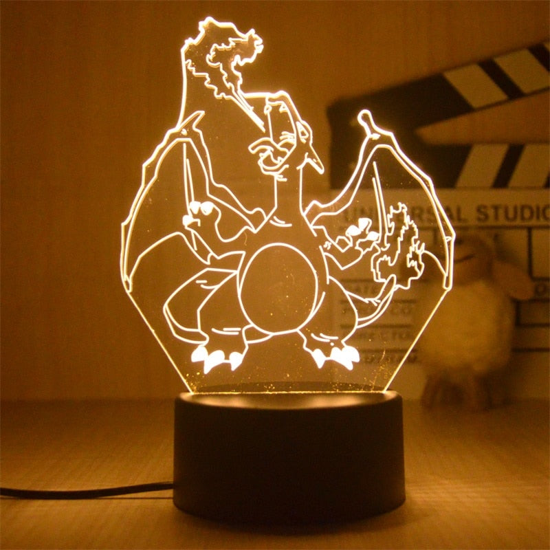 Pokemon Anime 3D LED desk lamp Action Figure 7 12cm