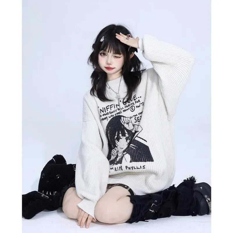 Anime Knit Harajuku Sweater