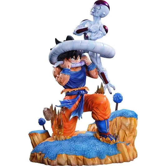 Dragon Ball Z Son Goku Bite Frieza Figurine As Picture with box