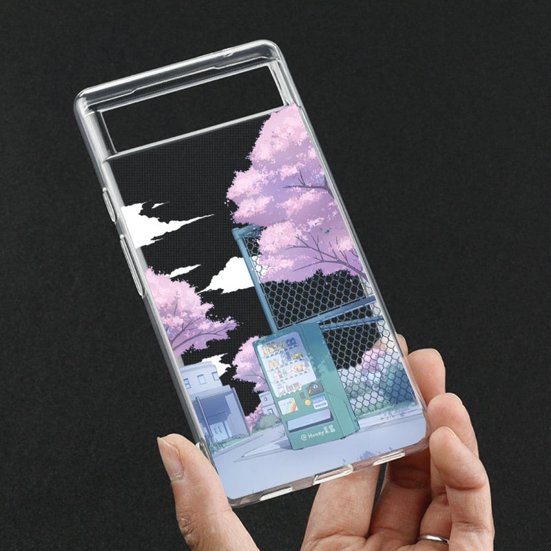 Anime Landscape phone Case Google Pixel Style 8