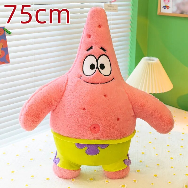 Kawaii Sponge Bob Plush Toy pink 75cm