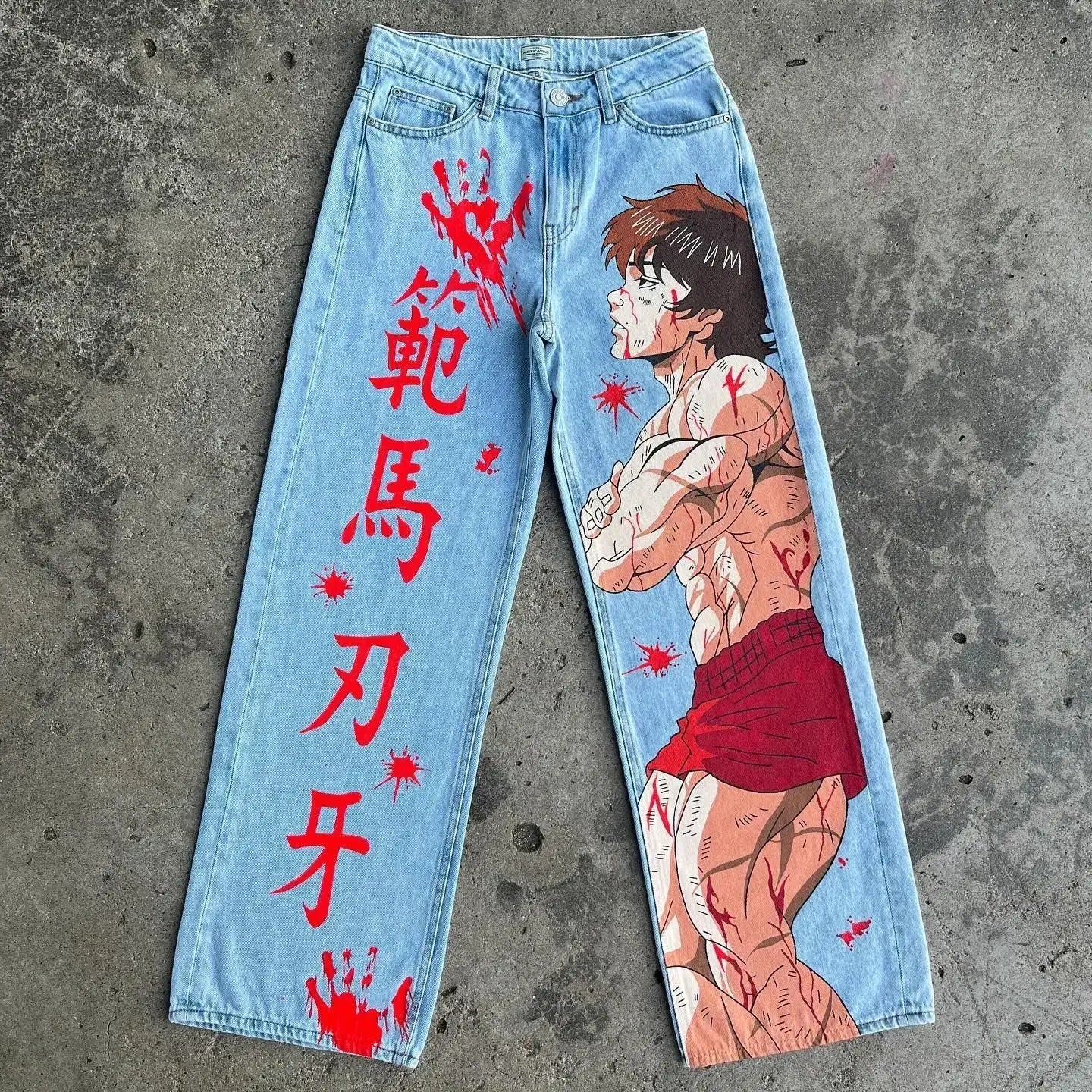 Jujutsu Kaisen Denim Jeans Style 8