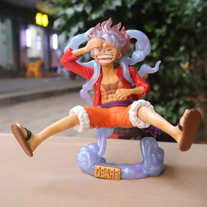 One Piece Luffy Gear 5 Action Figure Luffy 16cm Red
