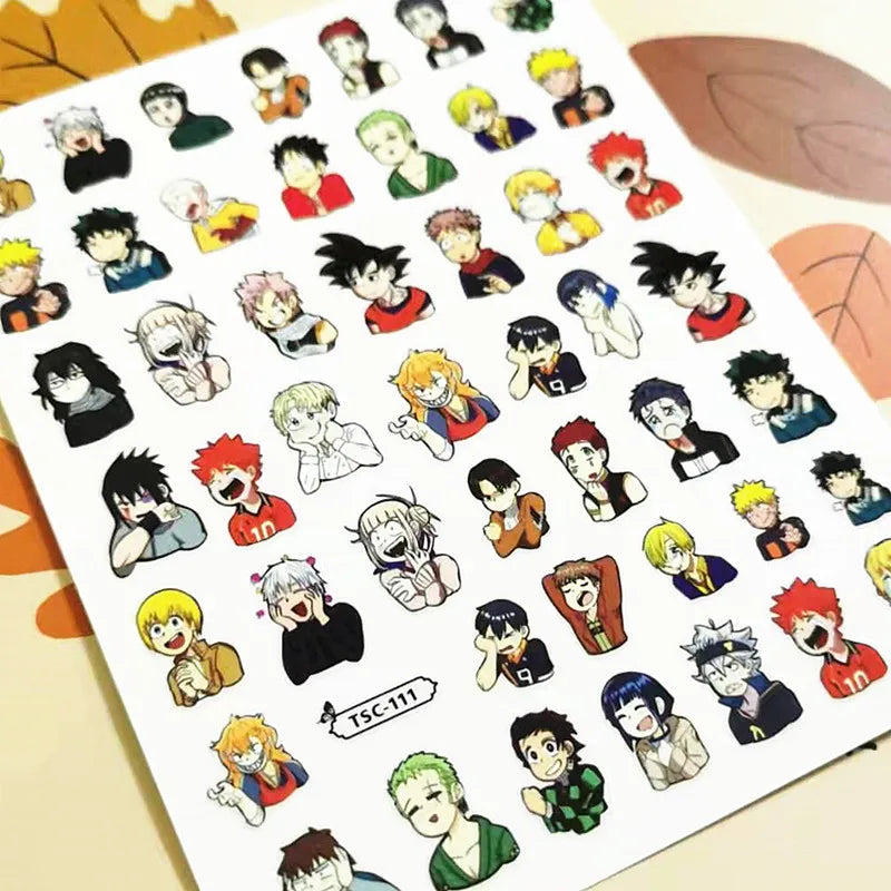 Tokyo Revengers Anime Acrylic Nails Sticker