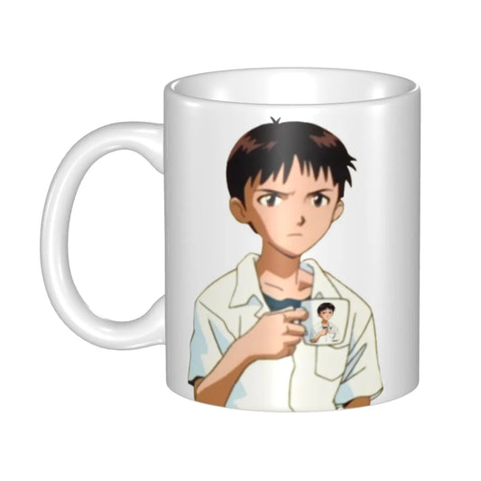Anime Meme Shinji With Shinji Ceramic Mug 1 400ml