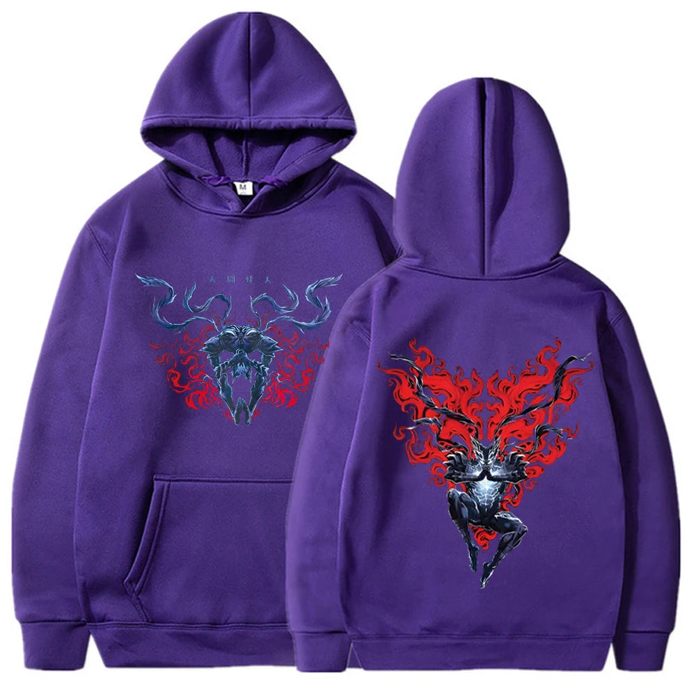 One-Punch Man Villain Hoodie Purple