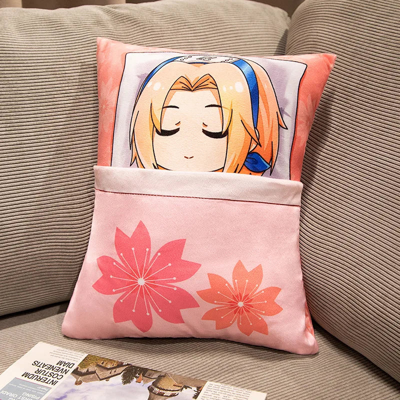 Naruto plush Doll Soft Pillow Haruno Sakura 35 25cm