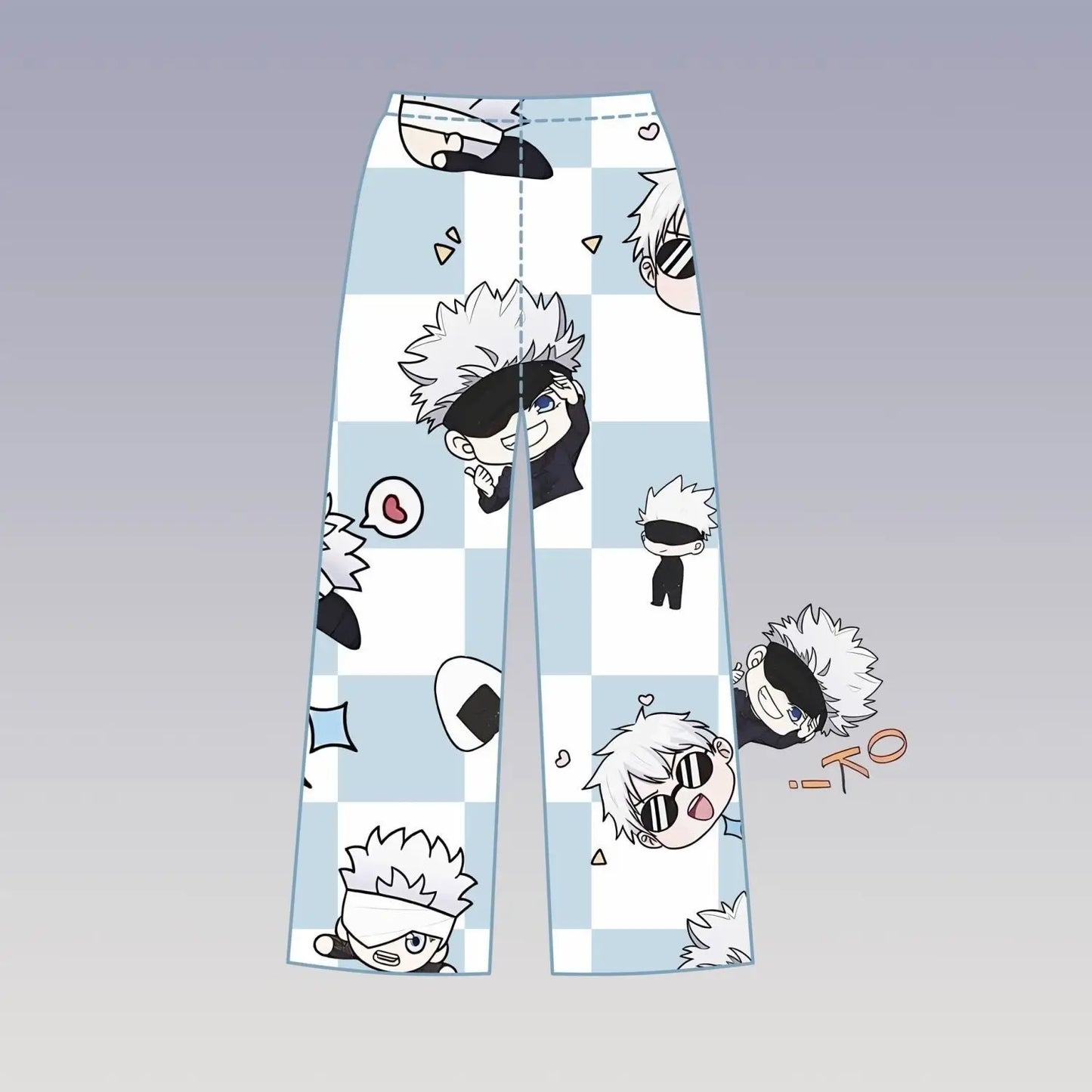 Jujutsu Kaisen Satoru Gojo Pajama Set Pants