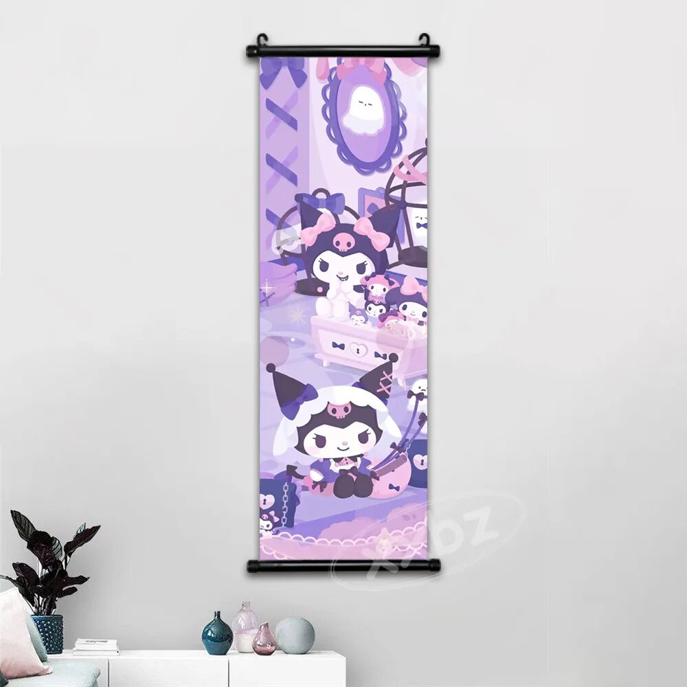 Hello Kitty Poster Do The Splits Poster Wall Art Sticky Poster