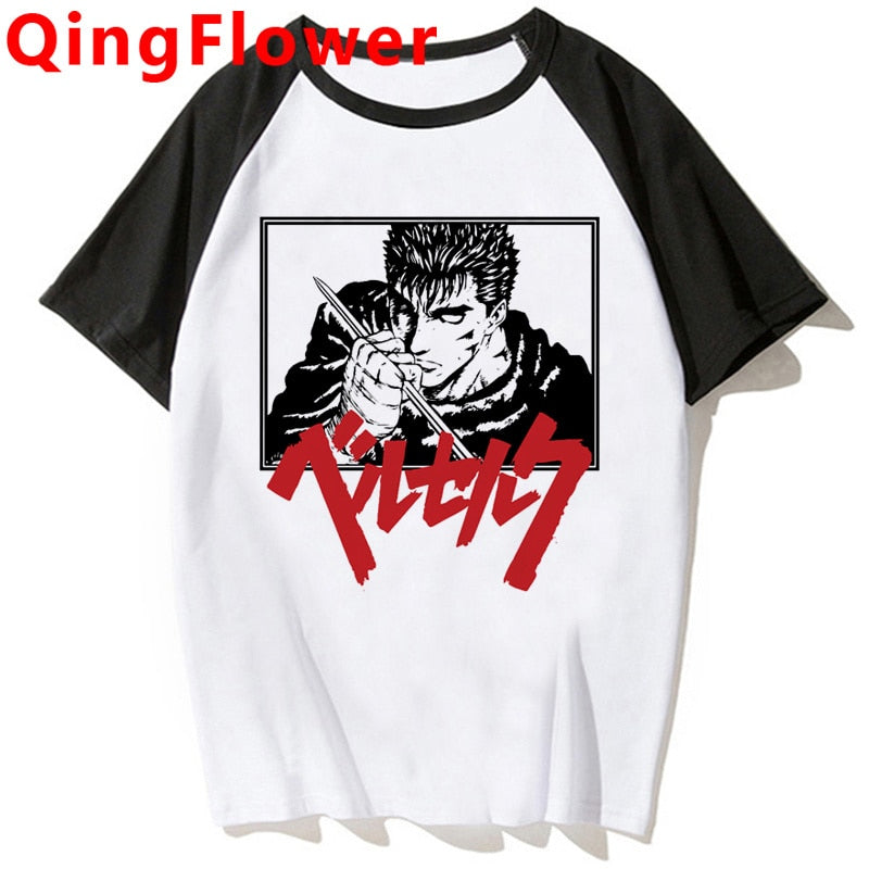 Berserk Gatsu Vintage Anime T Shirt style 6