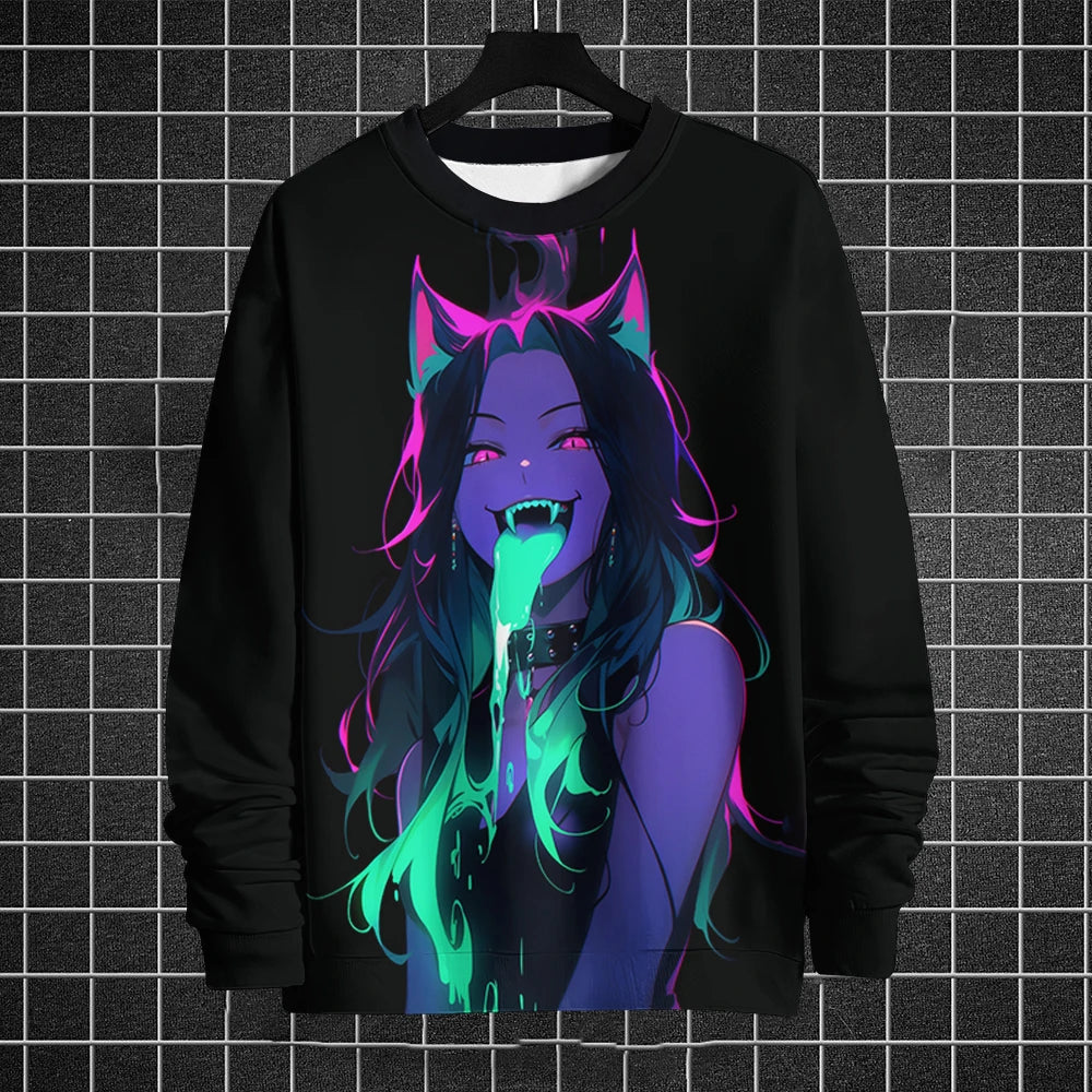 Anime 3d Print Sweatshirt Style 6