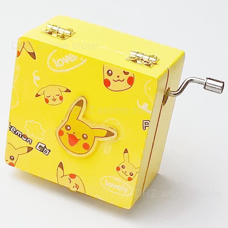 Pokemon Wooden Music Box