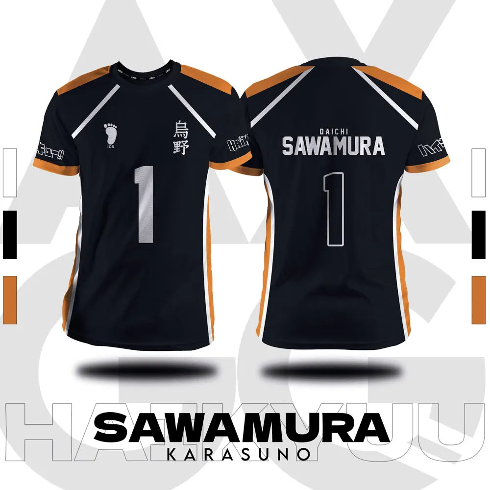 Haikyuu Fukurodani Hinata Jersey 1