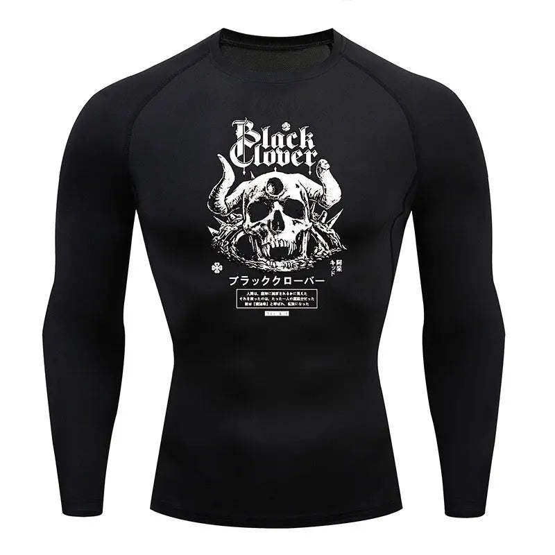 Black Clover Gym Fit Tshirt black5