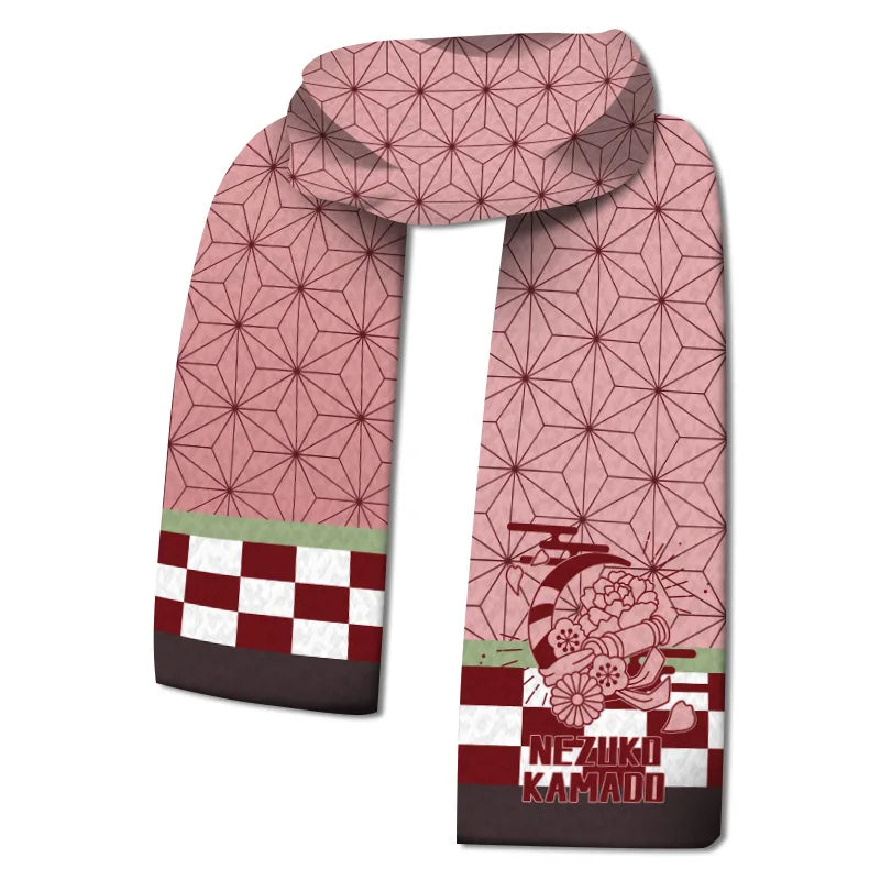 Demon Slayer Pattern Scarf 2