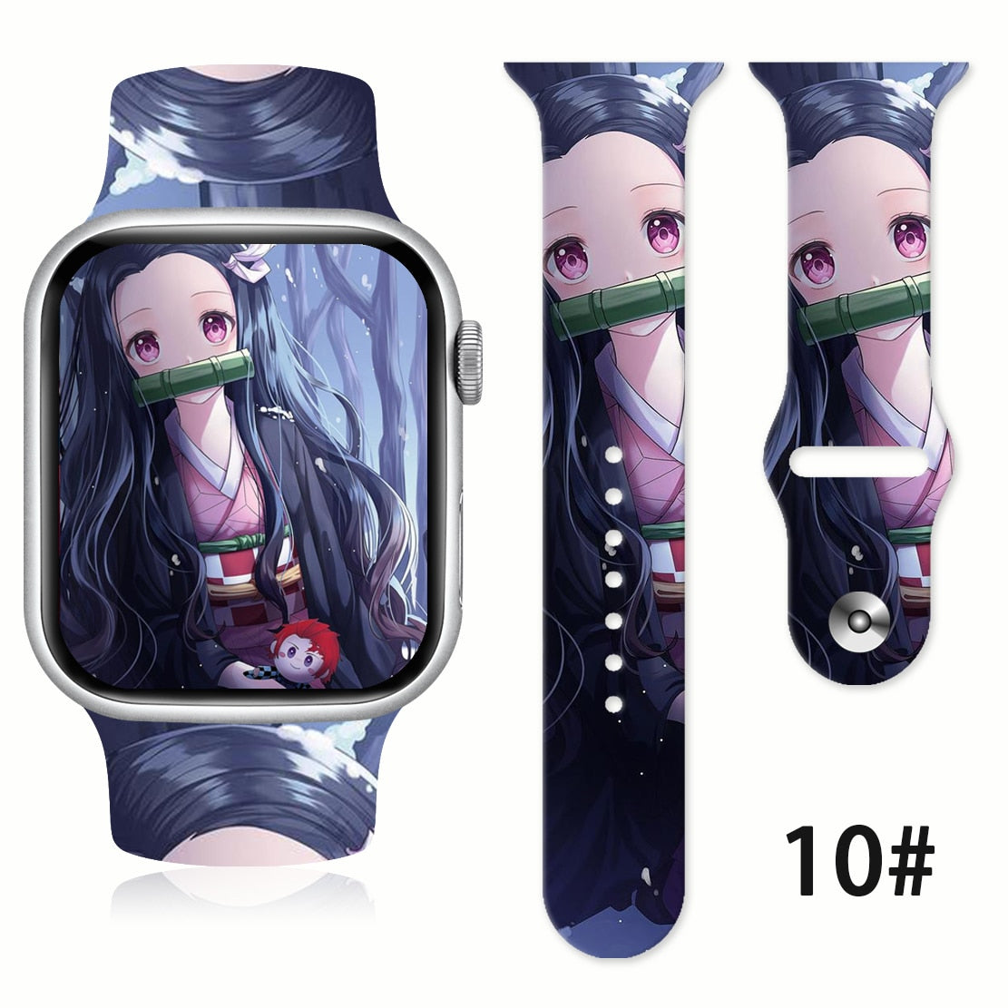 Demon Slayer Strap Band for Apple Watch 10