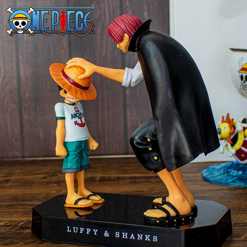 Shanks Straw Hat Luffy One Piece Anime Action Figure