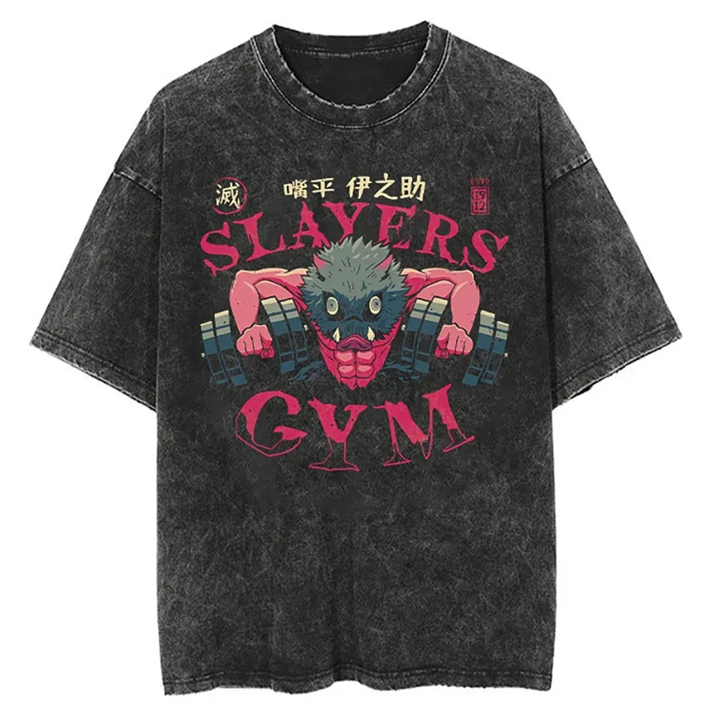 Demon Slayer Kokushibo Vintage Tshirt Style 13