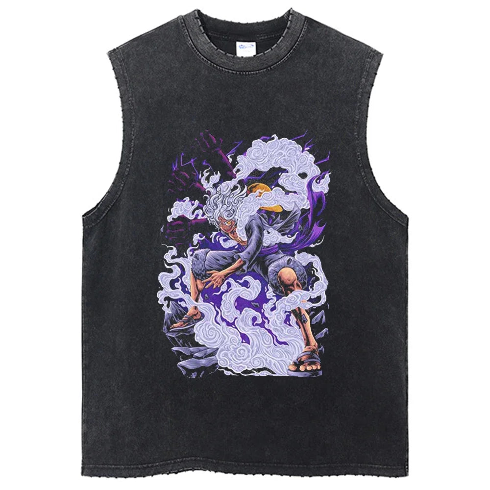 One Piece Luffy Tanktop Style 11