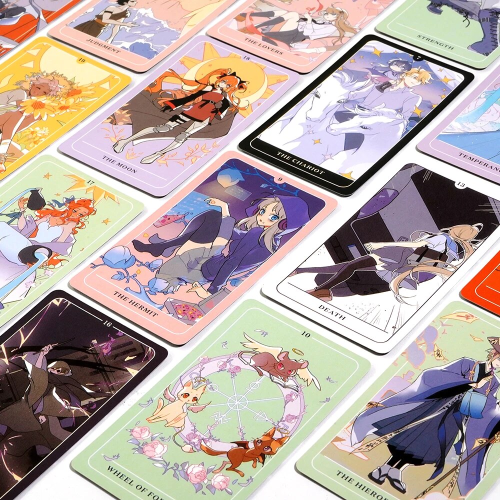 Anime Tarot Deck Playing Cards