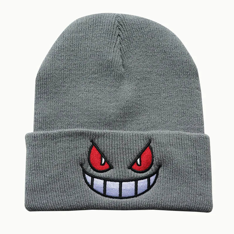 Embroidered Gengar Beanie