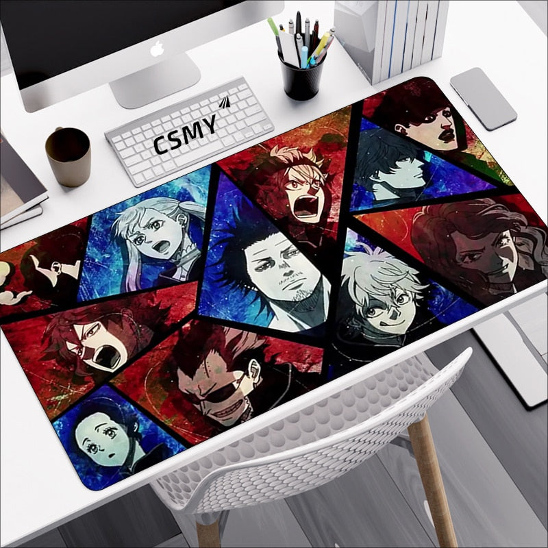 Black Clover Large gaming Mouse Pad
