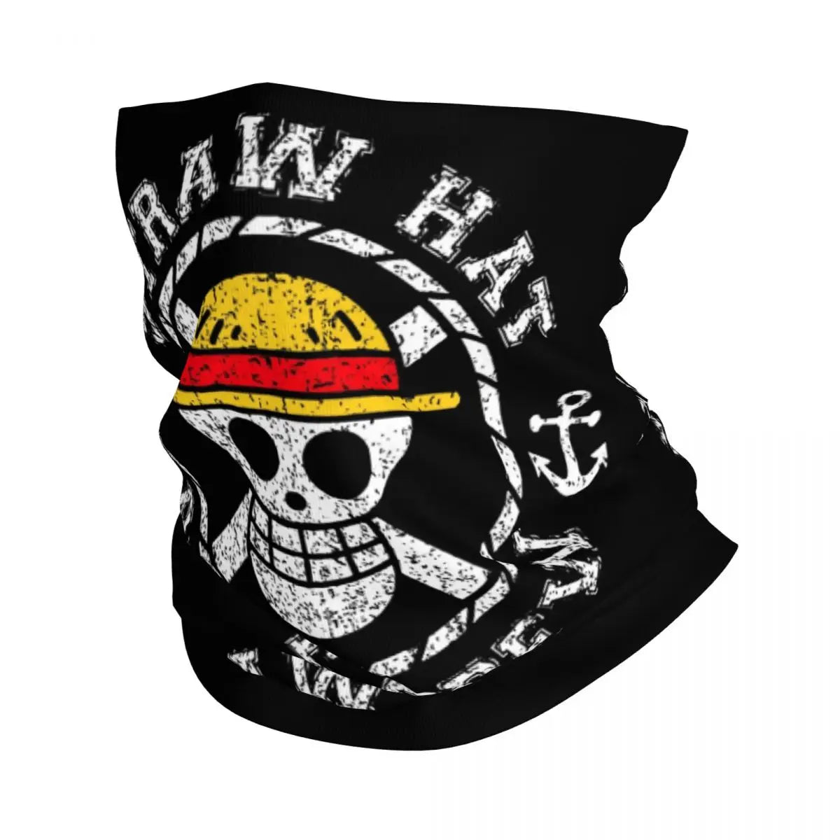 One Piece Straw Hat Pirate Neck Warmer Scarf 13