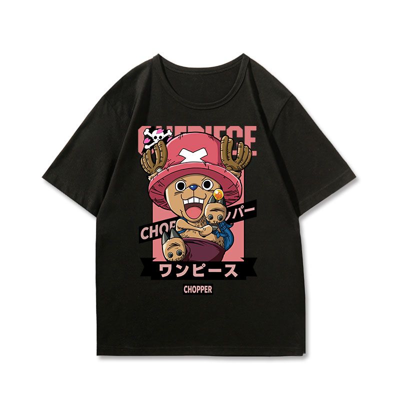 ONE PIECE Anime Print T-shirt 6